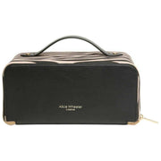 Alice Wheeler London Valise de Train à Imprimé Animal - Noir/Zèbre