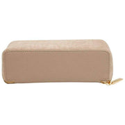 Alice Wheeler London Kensington Petite valise de train en daim - Vison crème