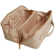 Alice Wheeler London Large Luxury Train Case - Stone Beige