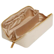 Alice Wheeler London Luxury Small Train Case - Stone Beige