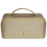 Alice Wheeler London Luxury Travel Train Case - Bronze