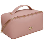 Alice Wheeler London Luxury Travel Train Case - Pink