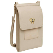 Alice Wheeler London Mini Sac à Bandoulière Bloomsbury - Beige Pierre