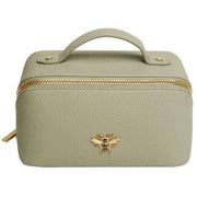Alice Wheeler London Mini Luxury Train Case - Pistachio Green