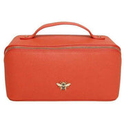 Alice Wheeler London Mini Train Case - Orange