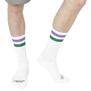 American Socks Joker Mid High Socks - White