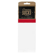 American Socks Teenage Anarchist Mid High Socks - White