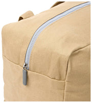 Sac fourre-tout moyen en toile de coton Roka Sloane - Beige Safari
