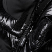 Helvetica Mountain Pioneers Pinto 2 Hooded Down Jacket - Black