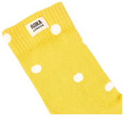 Chaussettes Roka Wimbledon Crew - Point Jaune