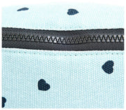 Roka Mill Hill Cotton Canvas Bum Bag - Heart Print Blue