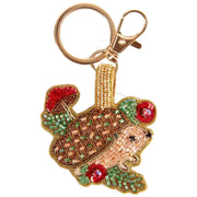 powder-hedgehog-beaded-keyring---gold-34477459