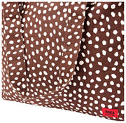 Sac fourre-tout moyen en toile de coton Roka Sloane - Taches marron