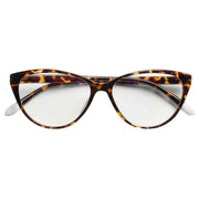 Barner Astoria Glossy Blue Light Reading Glasses - Brown Tortoise