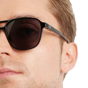 Barner Brad Glossy Sunglasses - Black Noir/Smoke Grey