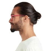 Barner Dalston Blue Light Reading Glasses - Burgundy Red