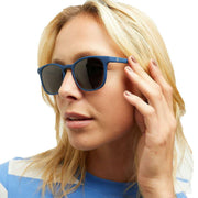 Barner Dalston Sunglasses - Navy Blue/Smoke Grey