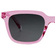 Barner Holly Glossy Sunglasses - Blush Pink/Smoke Grey