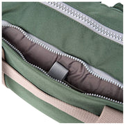Roka Gatwick Small Recycled Canvas Duffle Bag - Thunderstorm Green