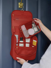 Trousse de toilette suspendue moyenne Stackers - Rouge