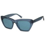 Botaniq Angular Cat-Eye Sunglasses - Blue