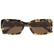 Botaniq Chunky Slim Square Sunglasses - Brown Tort