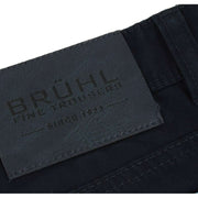 BRUHL Genua III B Soft Touch Pima Cotton Jeans - Marine Navy