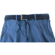 BRUHL London GB Pima Cotton Chinos - Marine Navy