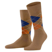 Burlington Basic Gift Box Socks - Navy/Camel Brown