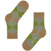 Burlington Bonnie Short Socks - Brown Sugar Beige