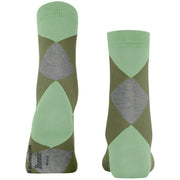 Chaussettes Courtes Burlington Bonnie - Vert Persan