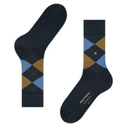 Burlington Edinburgh Socks - Sun Brown