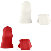 Lot de 2 paires de chaussettes pour baskets Burlington Everyday - Rouge tulipe