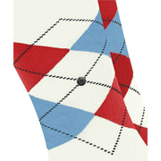 Lot de 2 paires de chaussettes Burlington Everyday Argyle - Blanc cassé