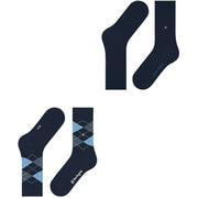 Burlington Everyday Mix 2-Pack Socks - Plum