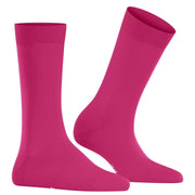 Burlington Lady Socks - Neon Orange Pink