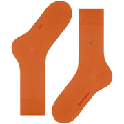 Burlington Lord Socks - Carrot Orange