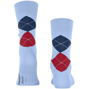 Chaussettes Burlington Manchester - Bleu Ciel Arctique
