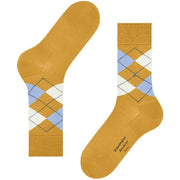 Chaussettes Burlington Manchester - Jaune Maïs