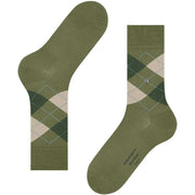 Chaussettes Burlington Manchester - Vert Citron