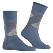 Burlington Manchester Socks - Rittersporn Blue