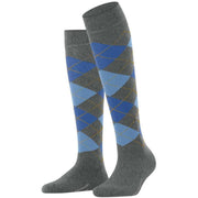 Burlington Marylebone Knee High Socks - Dark Grey