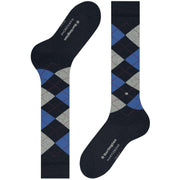 Burlington Marylebone Knee High Socks - Marine Blue