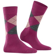 Burlington Marylebone Socks - Berry Red