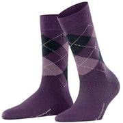 Burlington Marylebone Socks - Nightshade Red