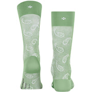 Chaussettes Burlington Paisley - Vert Calme