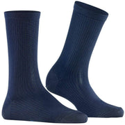Chaussettes Burlington Princess Street - Col Bleu
