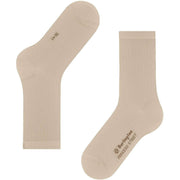 Chaussettes Burlington Princess Street - Beige Crème