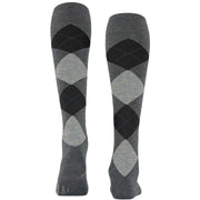 Burlington Queen Knee High Socks - Grey Melange