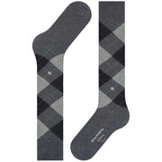 Burlington Queen Knee High Socks - Grey Melange